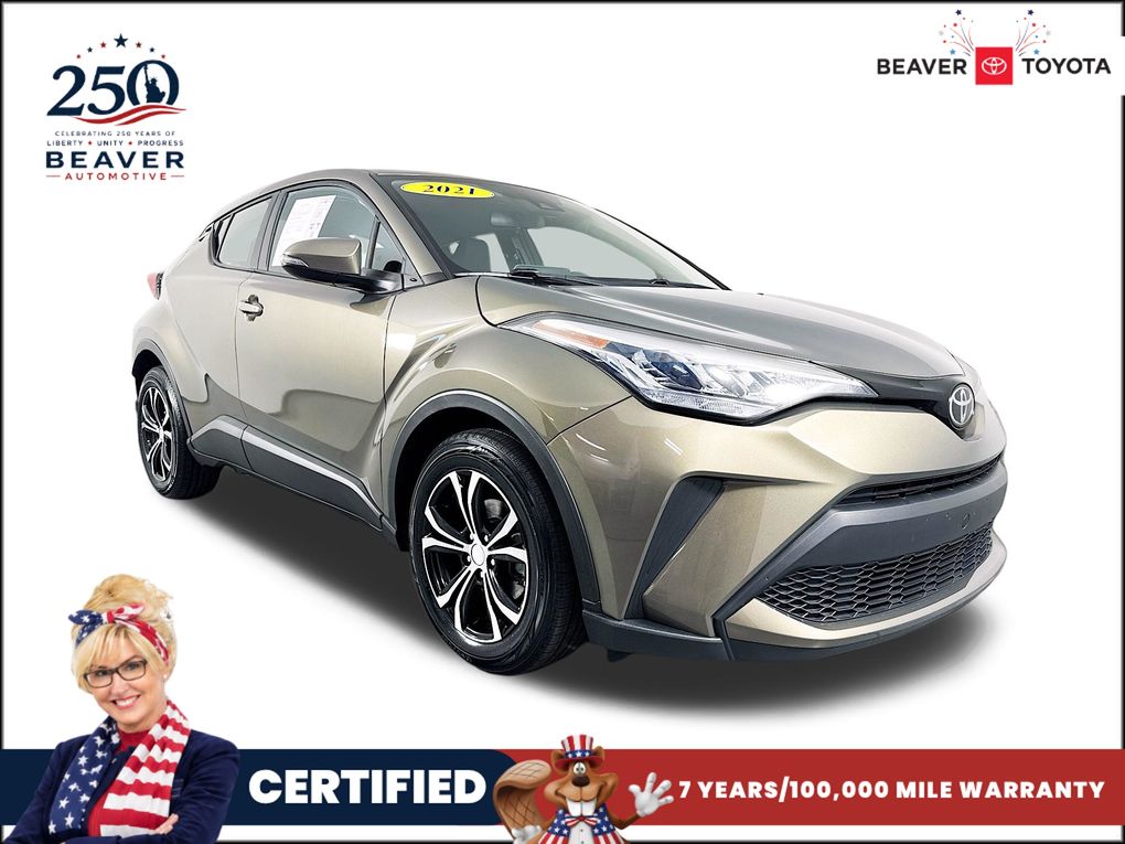 Bronze Oxide 2021 Toyota C-HR SUV / Crossover Front-Wheel Drive Continuously Variable Transmission