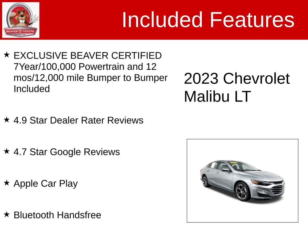 Used 2023 Chevrolet Malibu Sedan
