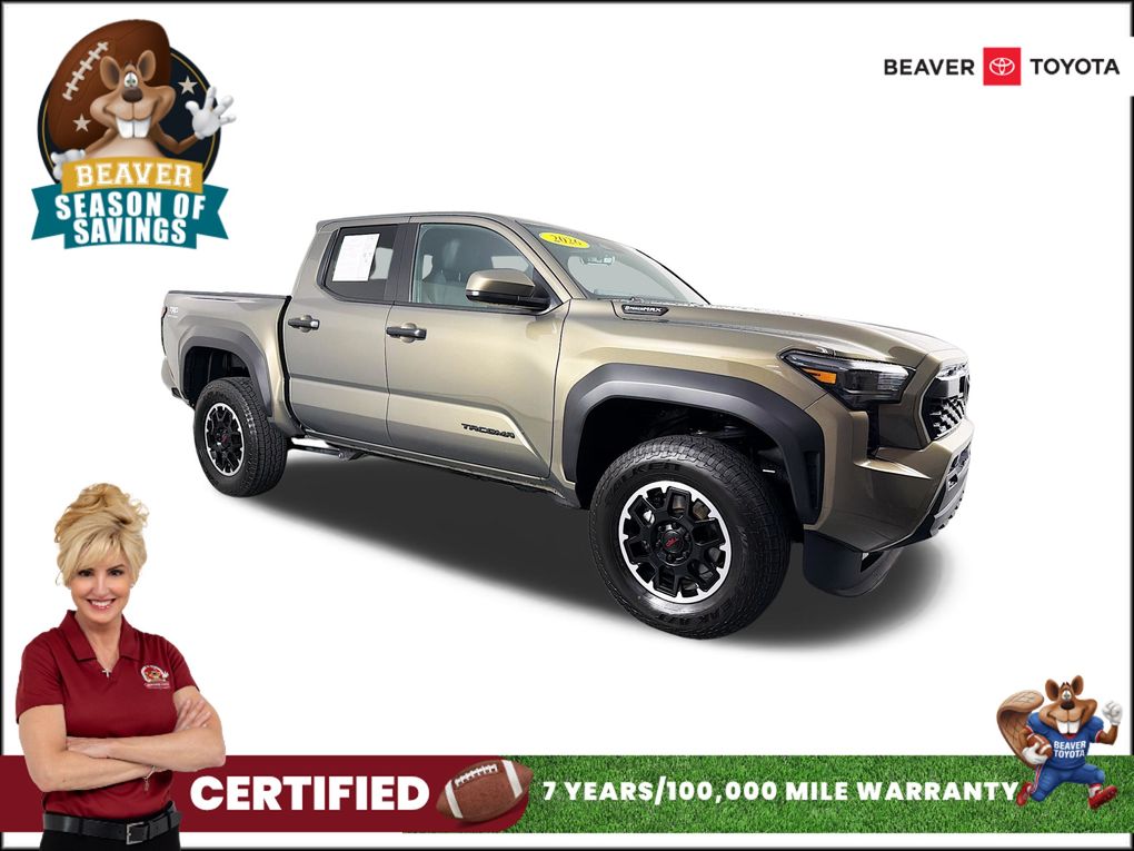 Bronze Oxide 2026 Toyota Tacoma Pickup Truck Four-Wheel Drive 8-Speed Automatic