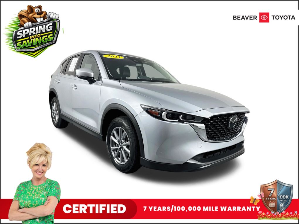 Sonic Silver Metallic 2023 Mazda CX-5 2.5 S Preferred AWD SUV / Crossover All-Wheel Drive 6-Speed Automatic