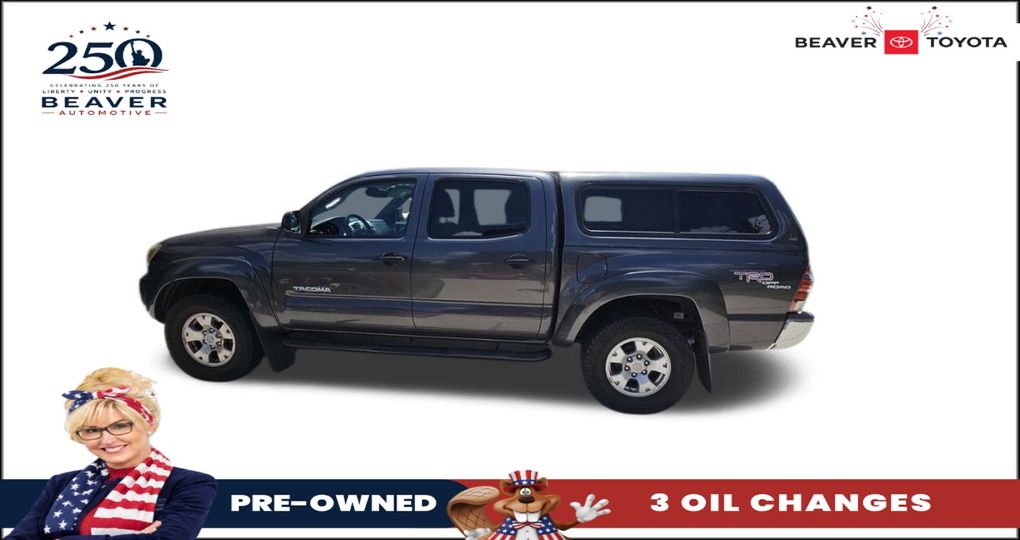 Magnetic Gray Metallic 2011 Toyota Tacoma Pickup Truck 4X2 5-Speed Automatic Overdrive
