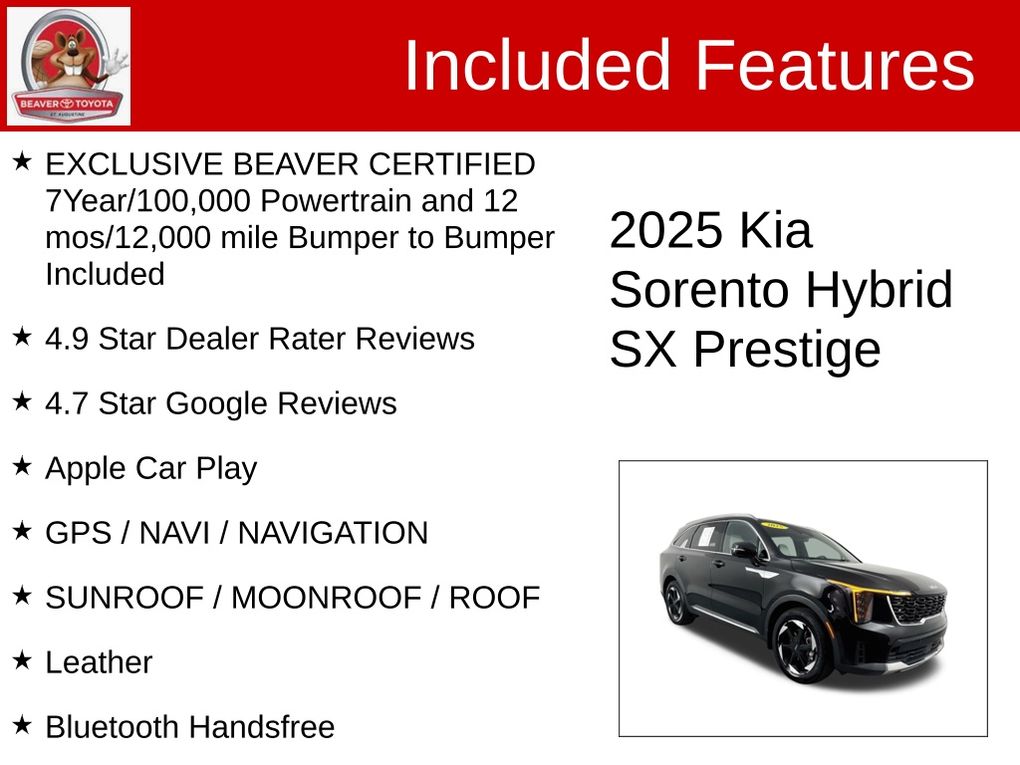 Used 2025 Kia Sorento Hybrid SUV