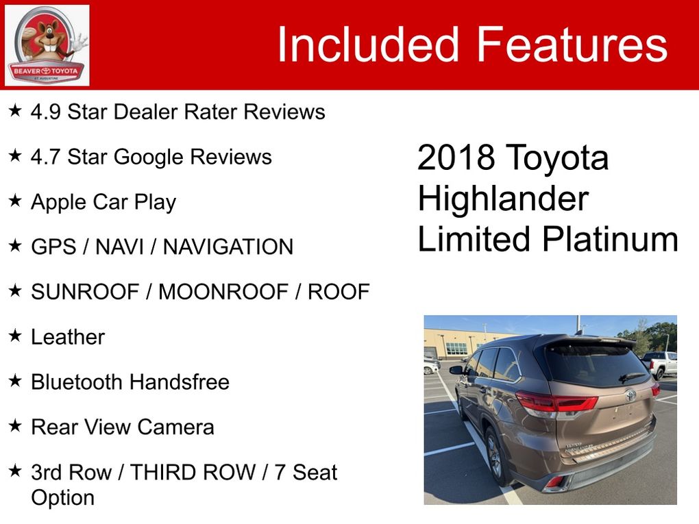 Used 2018 Toyota Highlander SUV