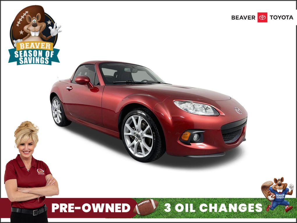 Red 2015 Mazda MX-5 Miata Convertible Rear-Wheel Drive 6-Speed Automatic