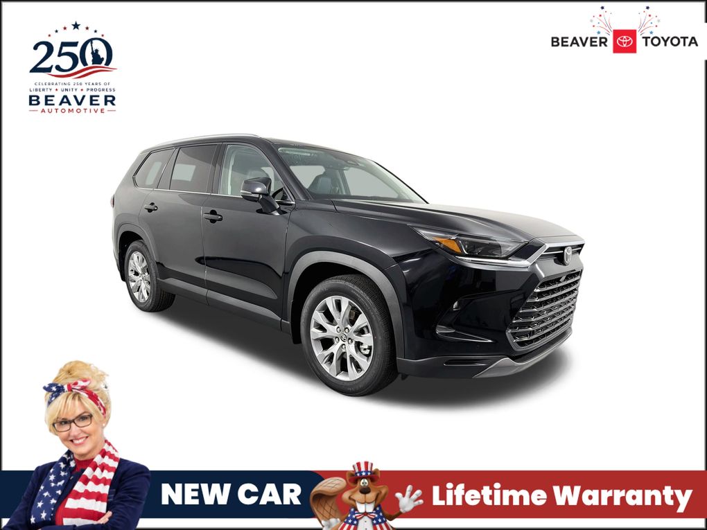 Midnight Black Metallic 2026 Toyota Grand Highlander Hybrid SUV / Crossover All-Wheel Drive Continuously Variable Transmission