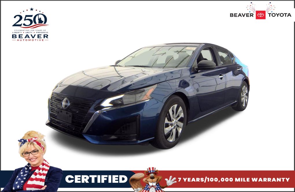 Deep Blue Pearl 2024 Nissan Altima Sedan Front-Wheel Drive Continuously Variable Transmission