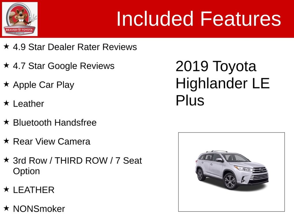 Used 2019 Toyota Highlander SUV
