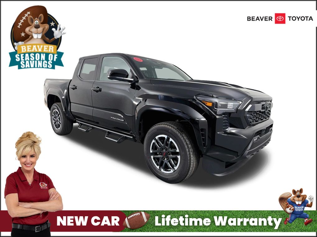 Black 2026 Toyota Tacoma Pickup Truck Four-Wheel Drive 8-Speed Automatic