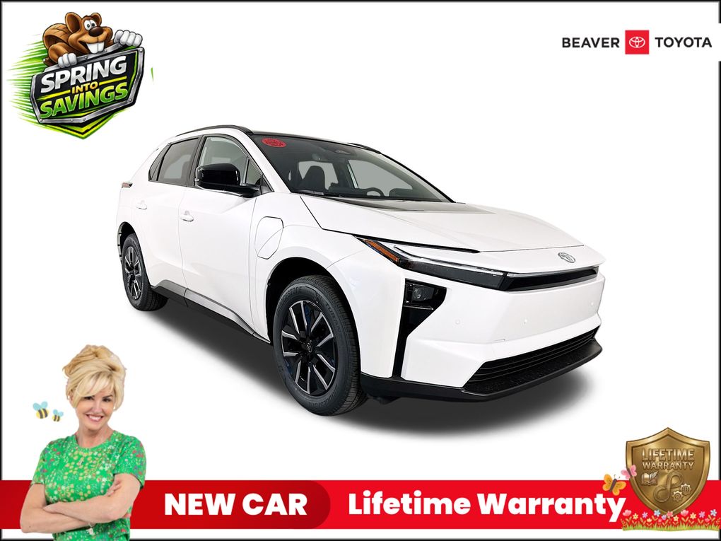 White (Wind Chill Pearl) 2026 Toyota bZ XLE Plus FWD SUV / Crossover Front-Wheel Drive Automatic