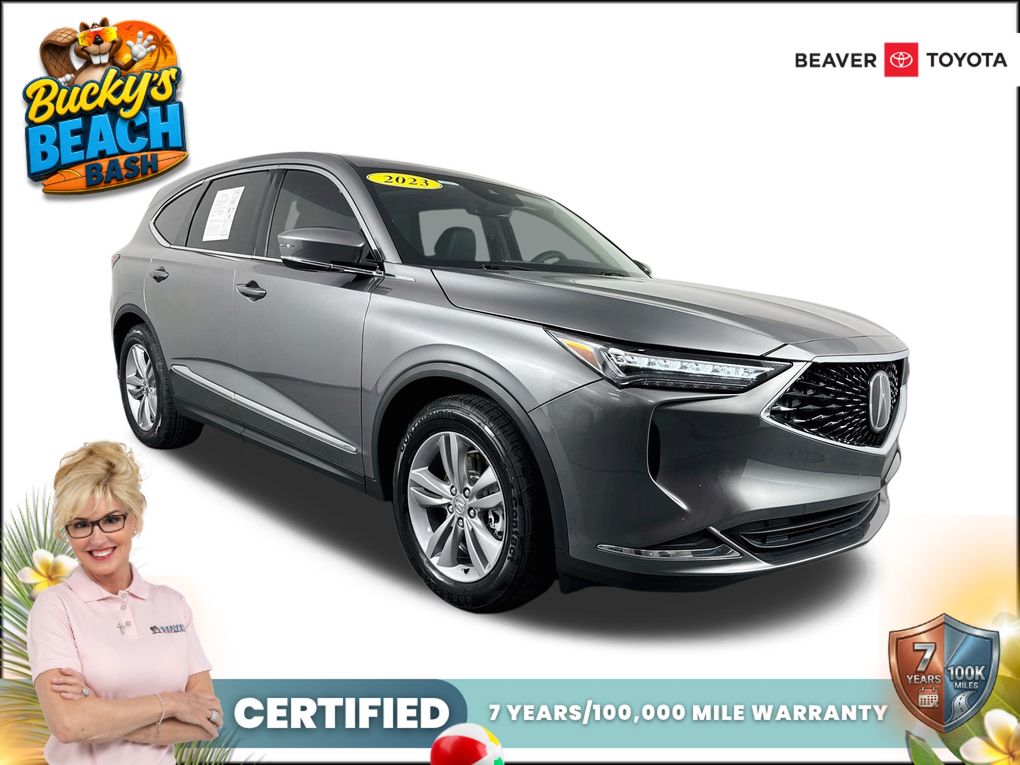 Liquid Carbon Metallic 2023 Acura MDX FWD SUV / Crossover Front-Wheel Drive Automatic