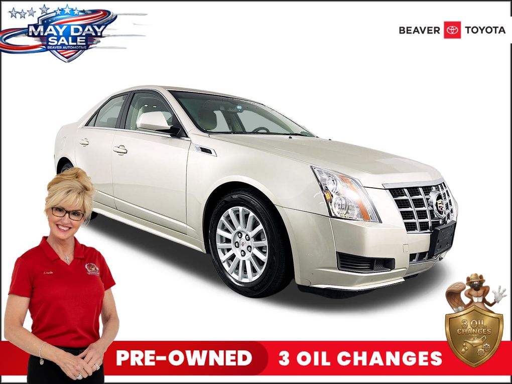 Silver Coast Metallic 2013 Cadillac CTS 3.0L Luxury AWD Sedan All-Wheel Drive 6-Speed Automatic