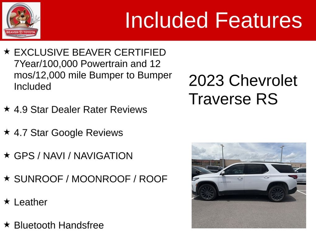 Used 2023 Chevrolet Traverse SUV