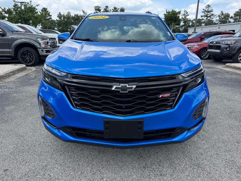 Used 2024 Chevrolet Equinox RS with VIN 3GNAXWEG1RS112196 for sale in Saint Augustine, FL