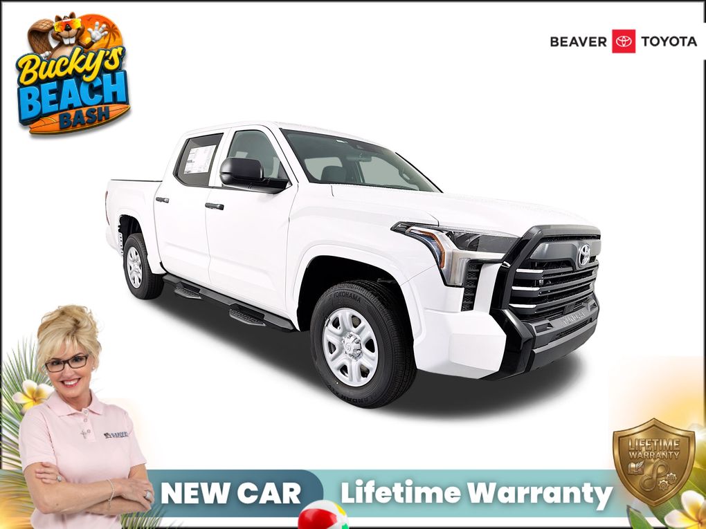 Ice Cap 2026 Toyota Tundra SR CrewMax Cab 4WD Pickup Truck Four-Wheel Drive Automatic