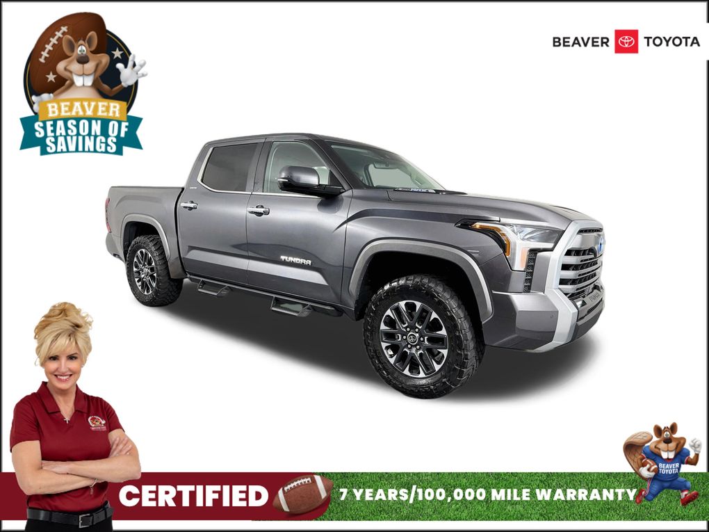 Magnetic Gray Metallic 2024 Toyota Tundra Hybrid Pickup Truck Four-Wheel Drive Automatic