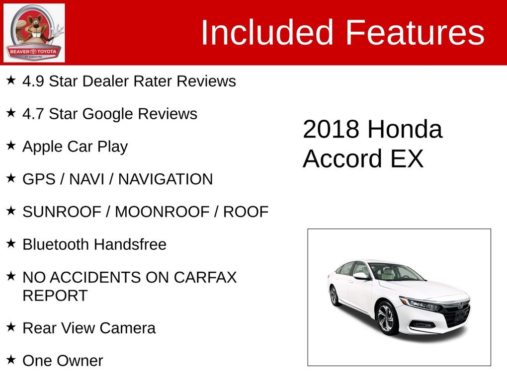 Used 2018 Honda Accord Sedan