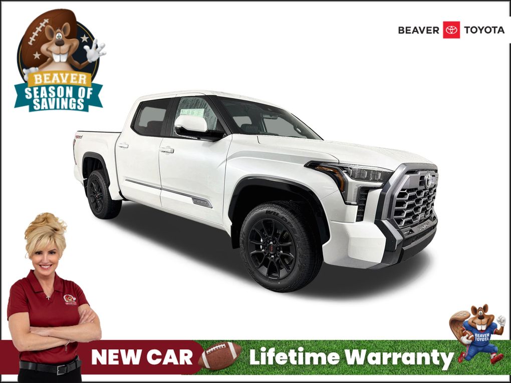 White (Wind Chill Pearl) 2026 Toyota Tundra Pickup Truck Four-Wheel Drive Automatic