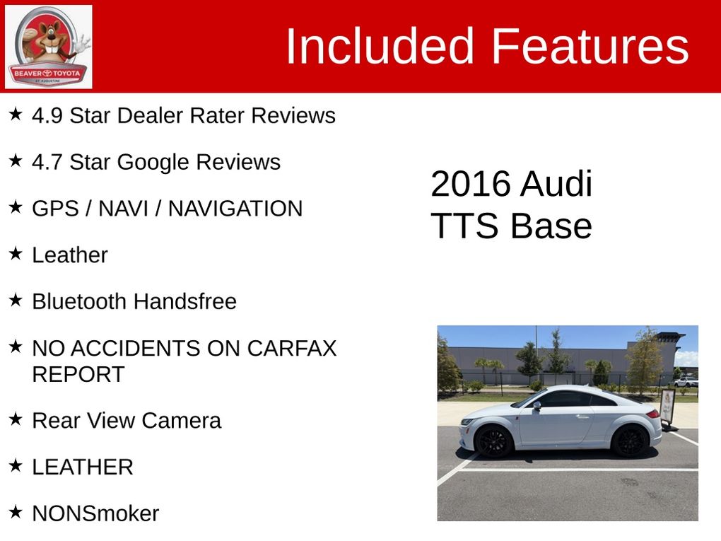 Used 2016 Audi TTS Coupe