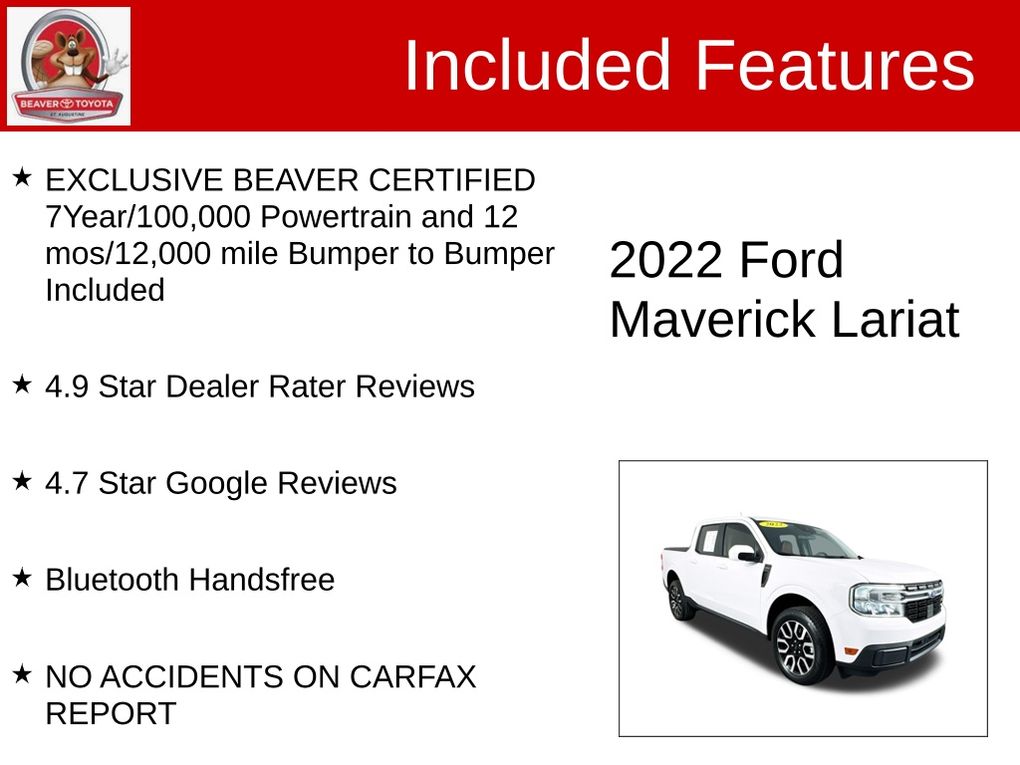 Used 2022 Ford Maverick Truck