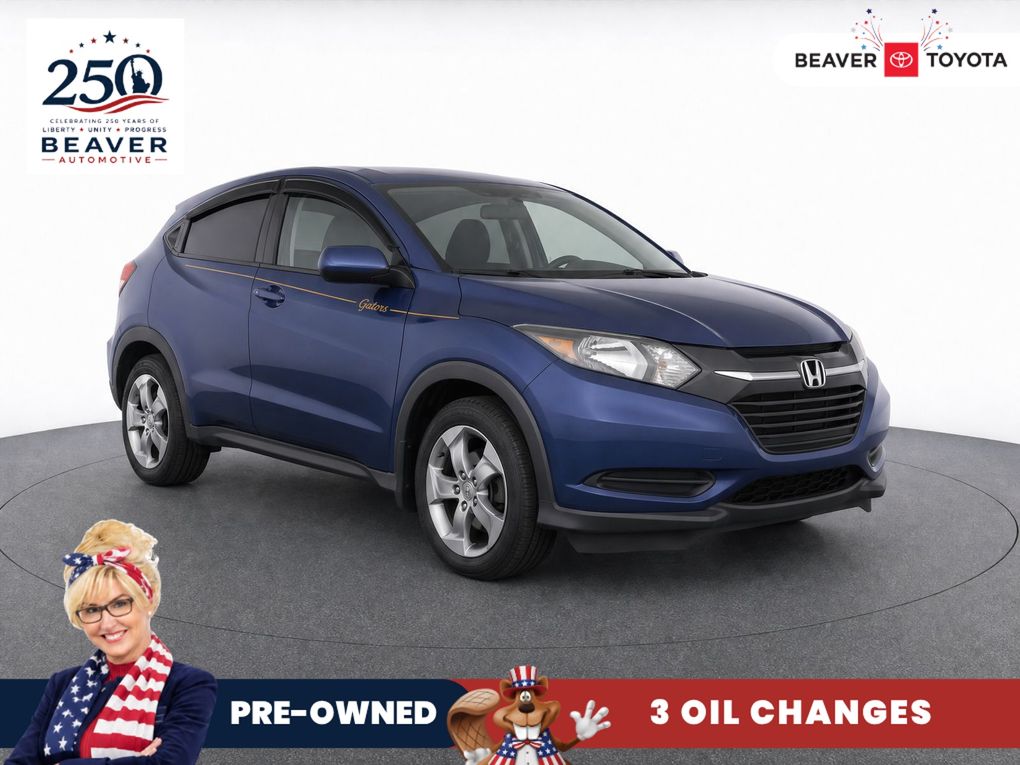 Deep Ocean Pearl 2016 Honda HR-V SUV / Crossover Front-Wheel Drive Continuously Variable Transmission