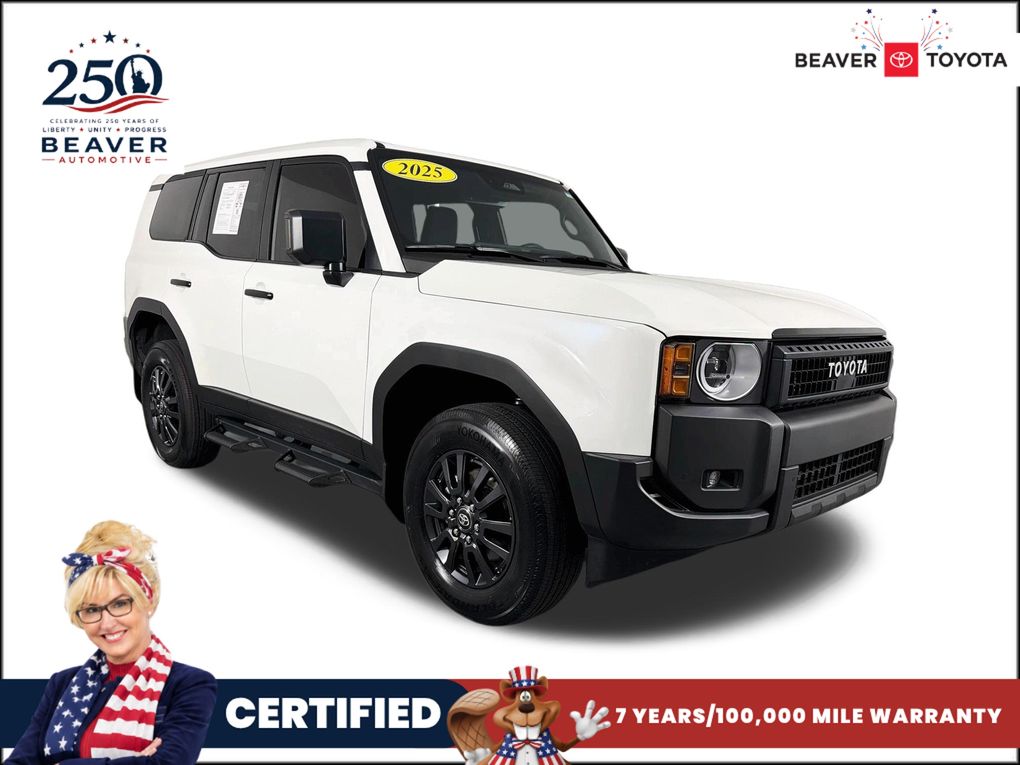 Ice Cap 2025 Toyota Land Cruiser SUV / Crossover Four-Wheel Drive 8-Speed Automatic