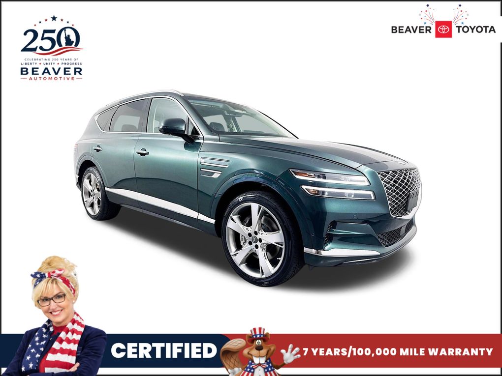 Cardiff Green 2023 Genesis GV80 SUV / Crossover All-Wheel Drive 8-Speed Automatic