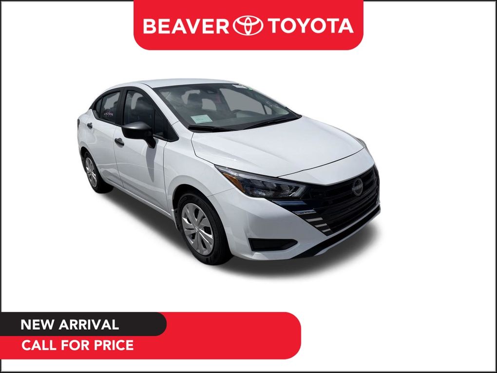 White (Fresh Powder) 2025 Nissan Versa Sedan Front-Wheel Drive Continuously Variable Transmission