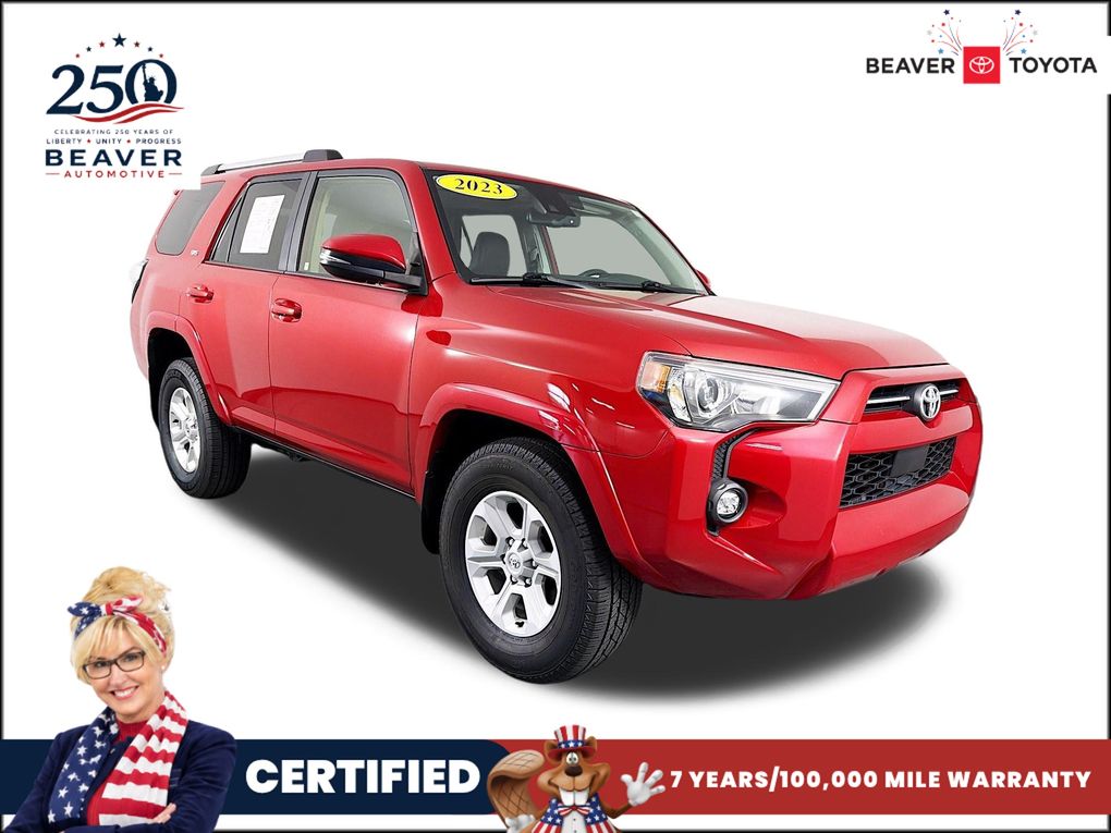 Barcelona Red Metallic 2023 Toyota 4Runner SUV / Crossover 4X2 5-Speed Automatic