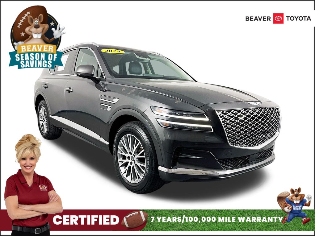 Makalu Gray Matte 2024 Genesis GV80 SUV / Crossover All-Wheel Drive 8-Speed Automatic