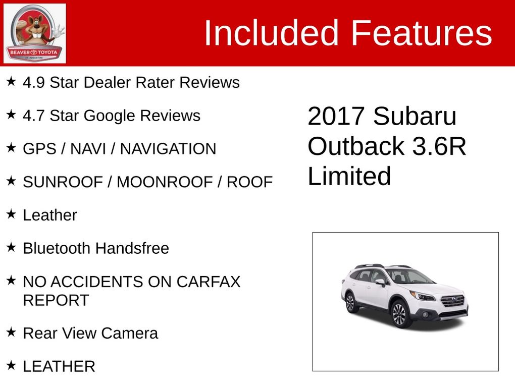 Used 2017 Subaru Outback SUV