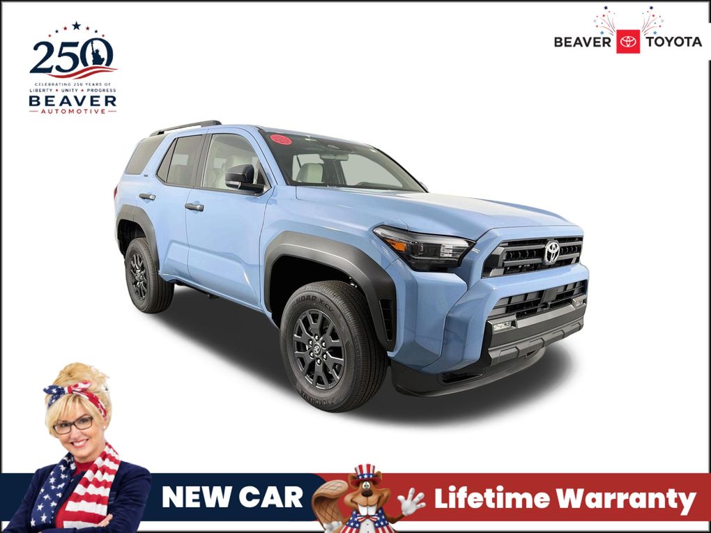 Heritage Blue 2026 Toyota 4Runner SUV / Crossover Four-Wheel Drive 8-Speed Automatic