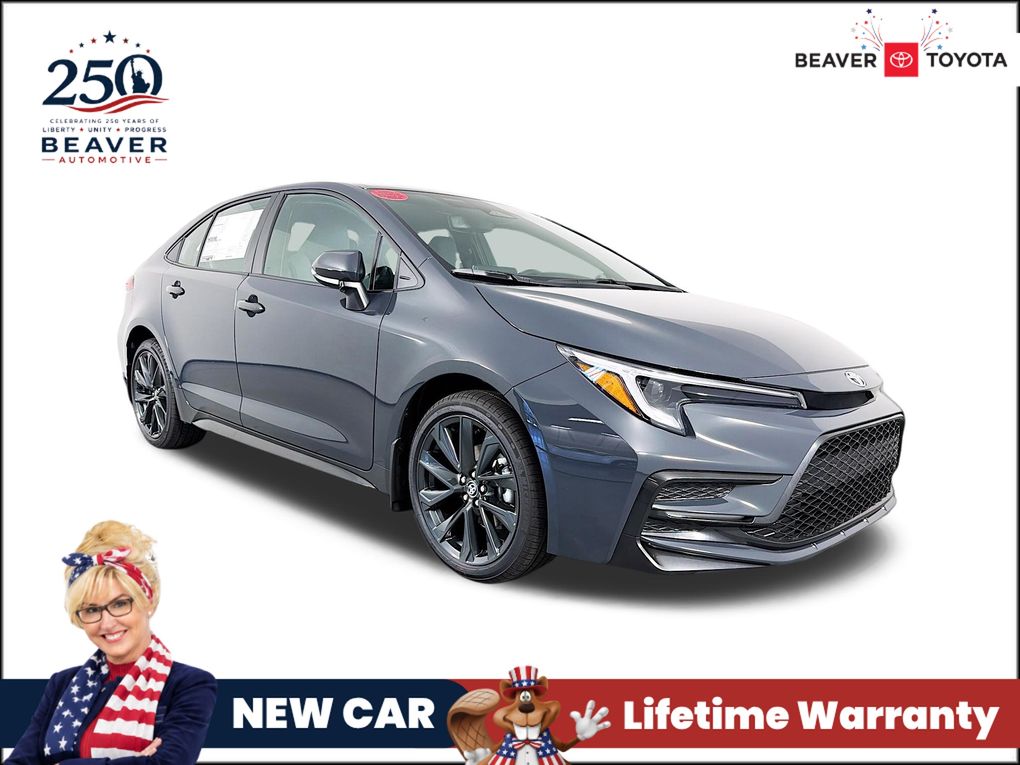 Underground 2026 Toyota Corolla Sedan Front-Wheel Drive Continuously Variable Transmission