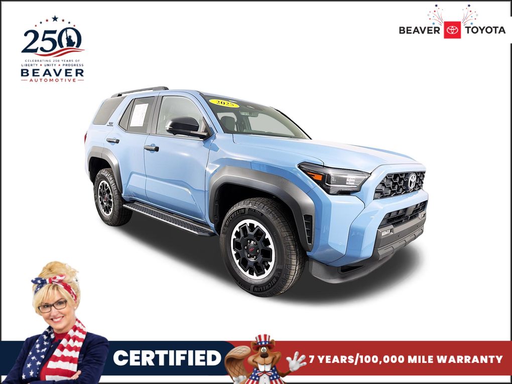 Heritage Blue 2025 Toyota 4Runner SUV / Crossover Four-Wheel Drive 8-Speed Automatic