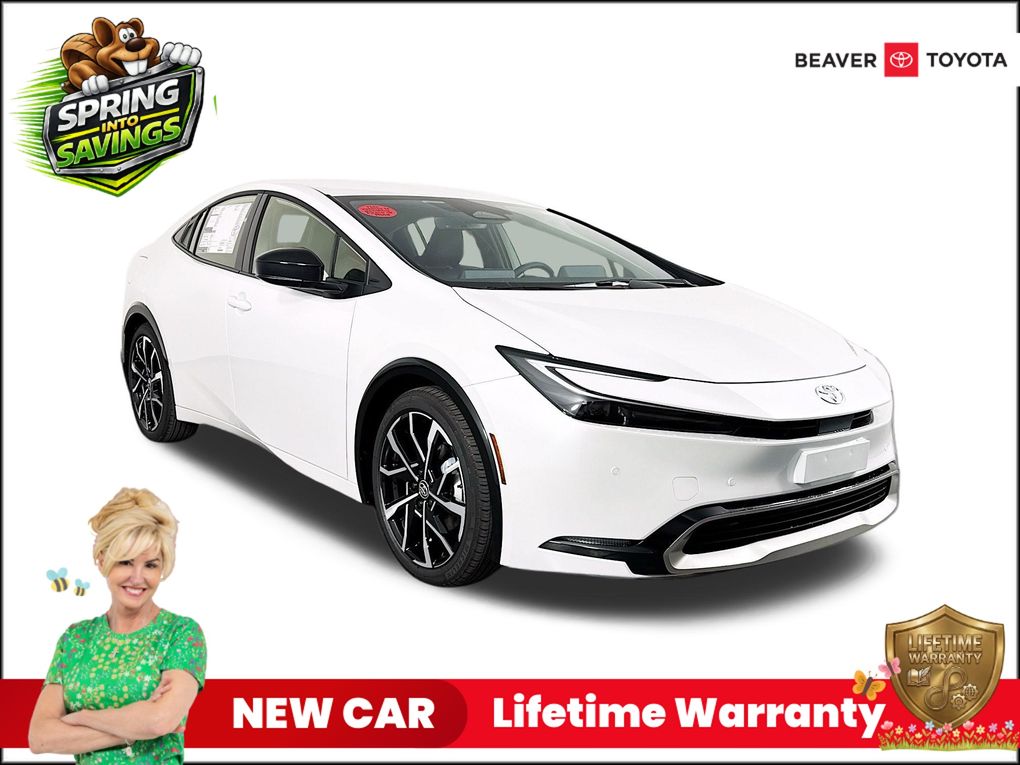 White (Wind Chill Pearl) 2026 Toyota Prius Plug-In Hybrid XSE FWD Hatchback Front-Wheel Drive Continuously Variable Transmission