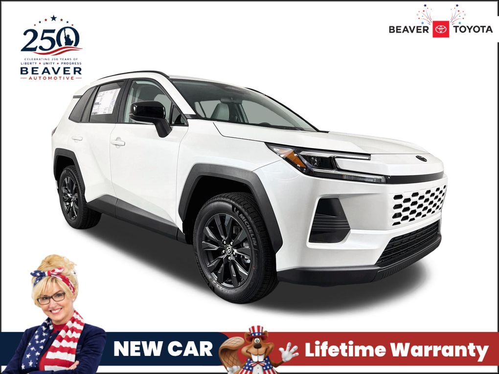 White (Wind Chill Pearl) 2026 Toyota RAV4 SUV / Crossover Front-Wheel Drive Continuously Variable Transmission
