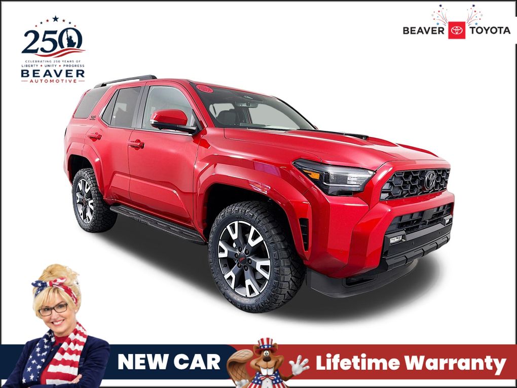 Supersonic Red 2026 Toyota 4Runner SUV / Crossover Four-Wheel Drive 8-Speed Automatic