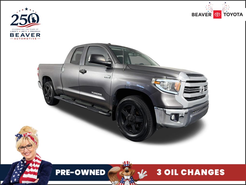 Magnetic Gray Metallic 2016 Toyota Tundra Pickup Truck 4X2 6-Speed Automatic Overdrive