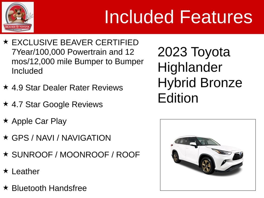 Used 2023 Toyota Highlander Hybrid SUV