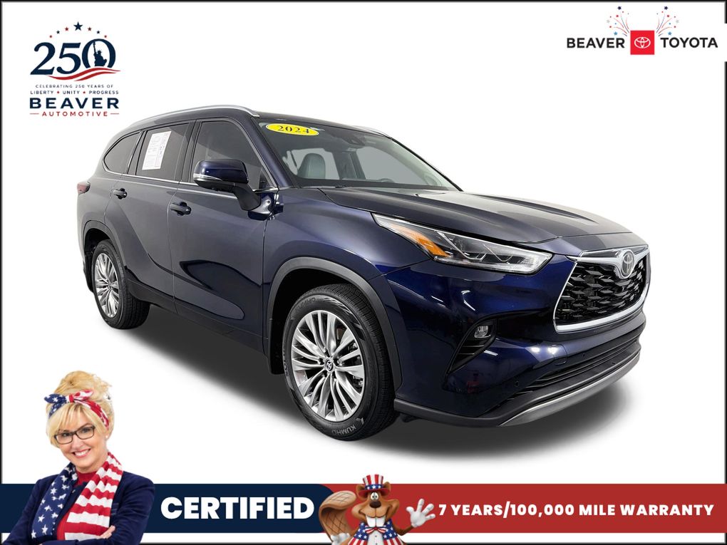 Blueprint 2024 Toyota Highlander SUV / Crossover Front-Wheel Drive 8-Speed Automatic