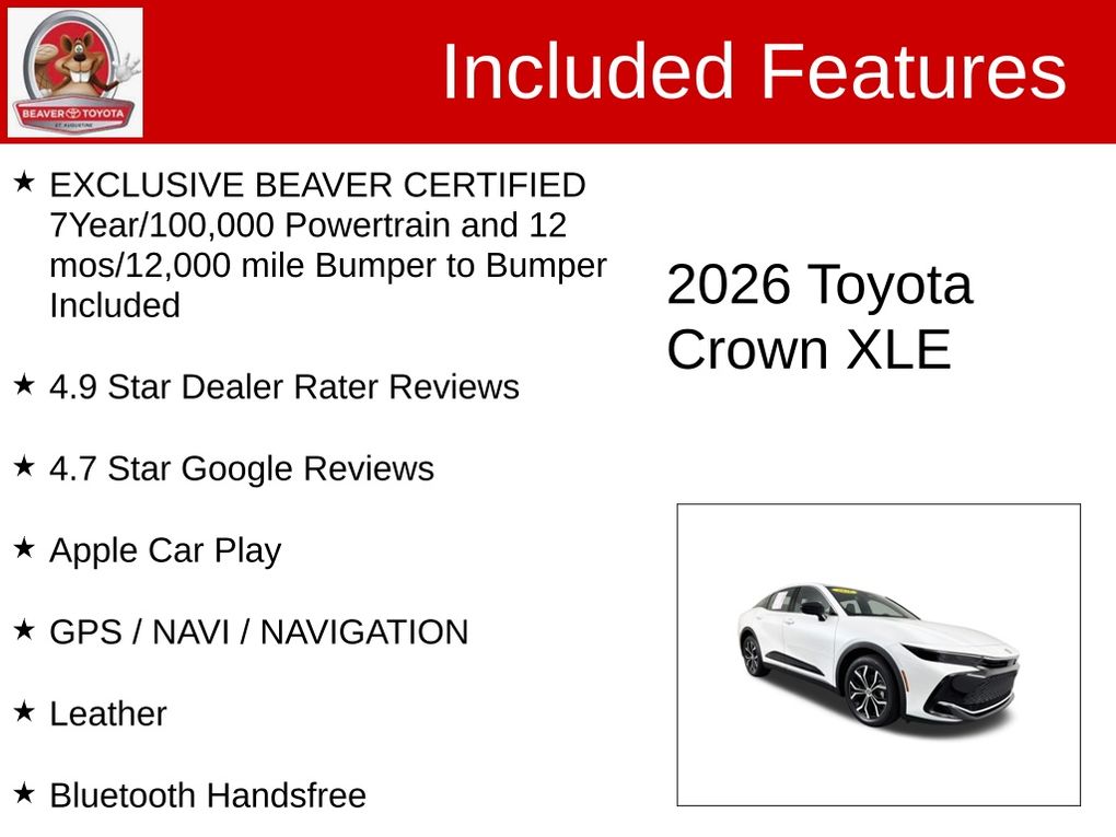 Used 2026 Toyota Crown Sedan