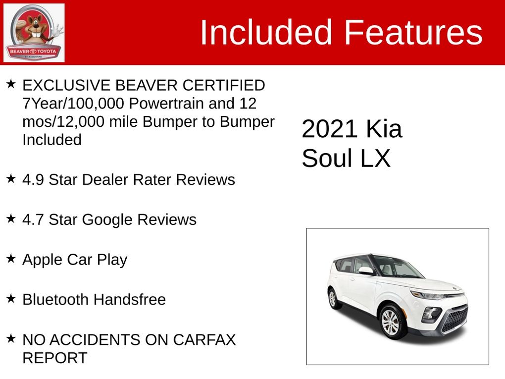 Used 2021 Kia Soul Hatchback