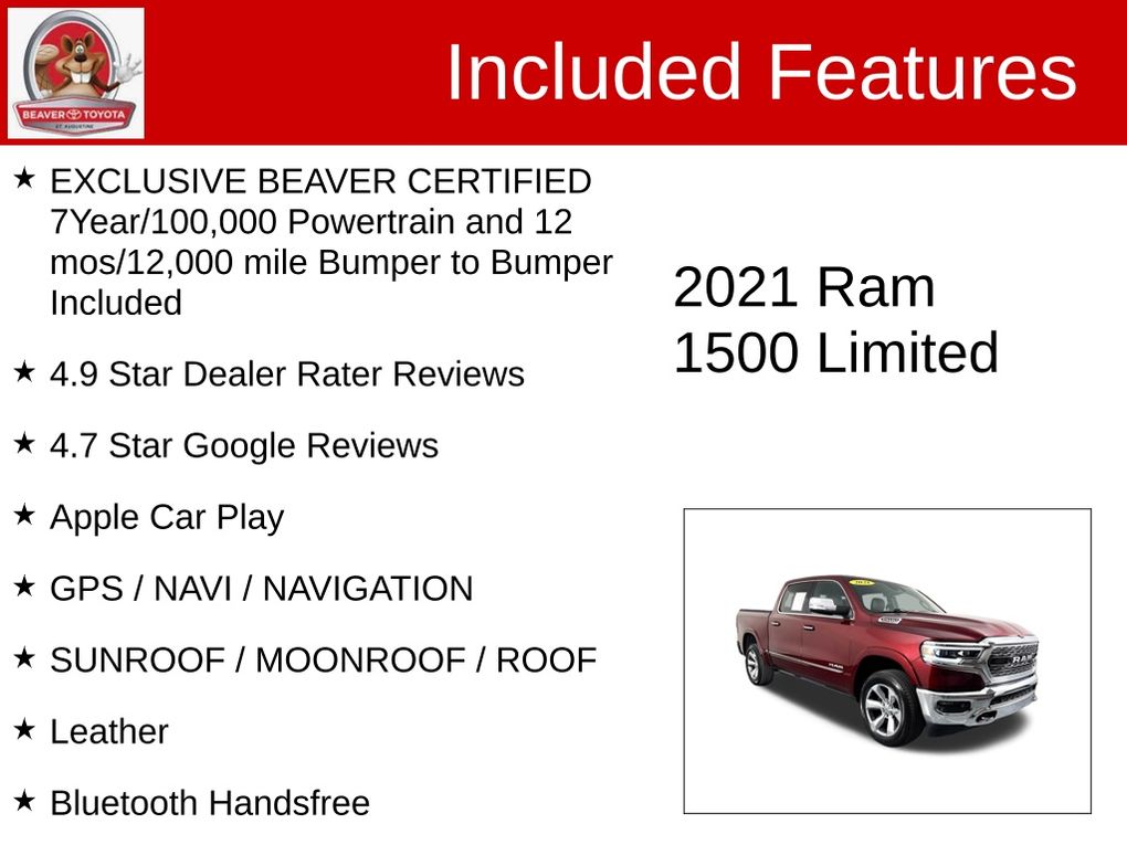 Used 2021 Ram 1500 Truck