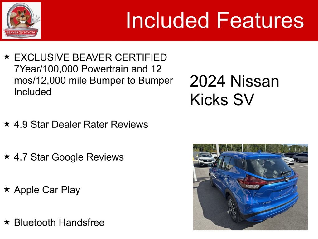 Used 2024 Nissan Kicks SUV
