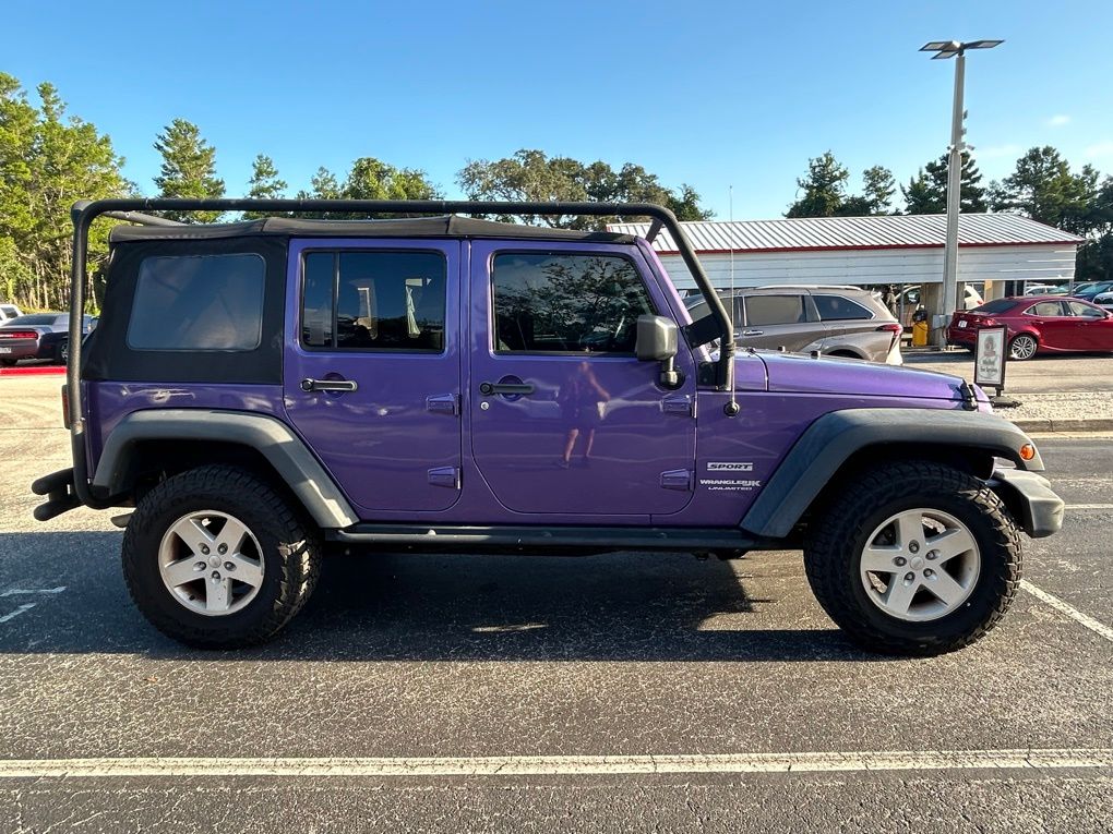 Used 2018 Jeep Wrangler JK Unlimited Sport S with VIN 1C4BJWDG7JL861420 for sale in Saint Augustine, FL