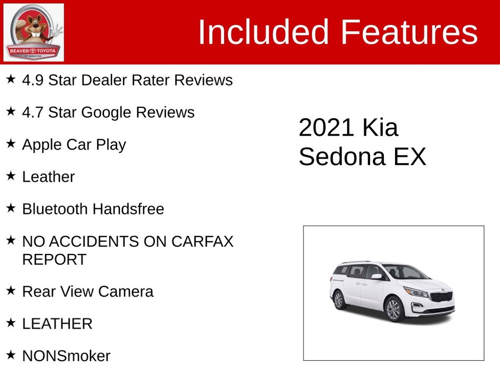 Used 2021 Kia Sedona Van