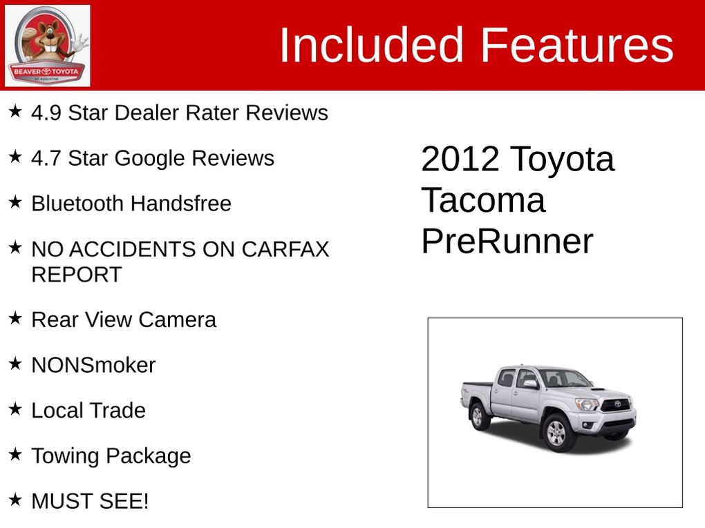 Used 2012 Toyota Tacoma Truck