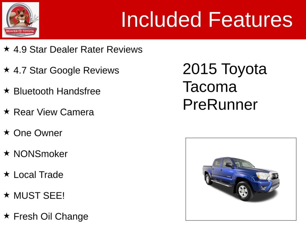 Used 2015 Toyota Tacoma Truck