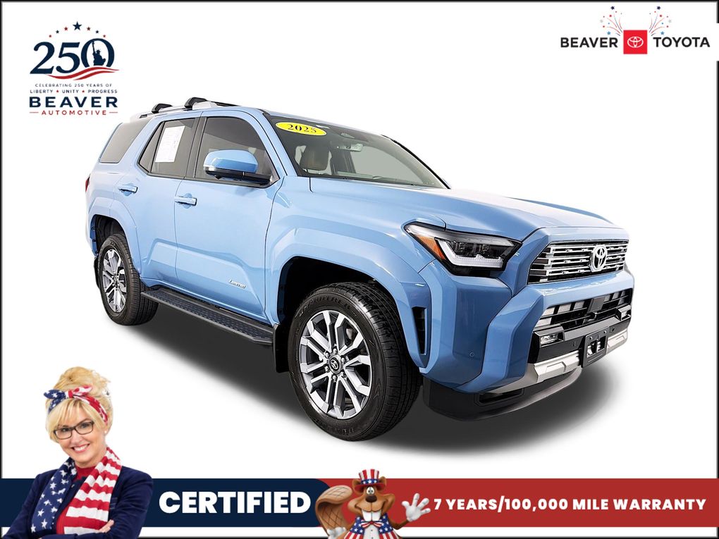 Heritage Blue 2025 Toyota 4Runner SUV / Crossover 4X2 8-Speed Automatic