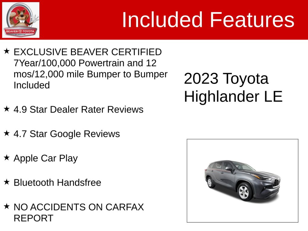 Used 2023 Toyota Highlander SUV