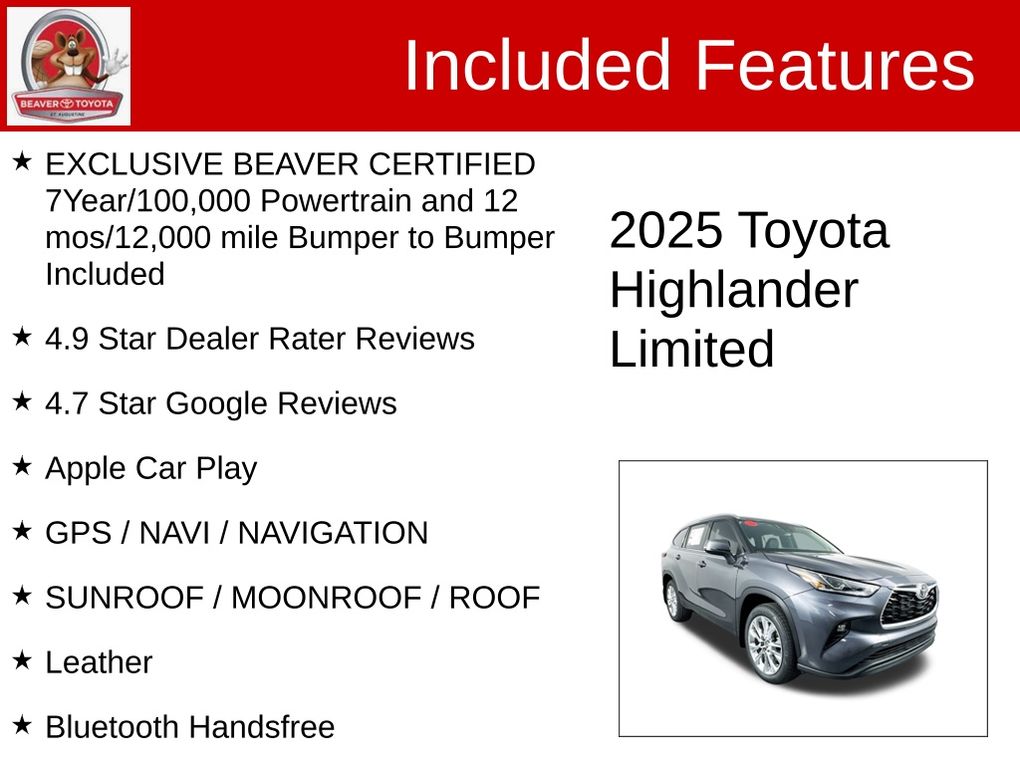 Used 2025 Toyota Highlander SUV